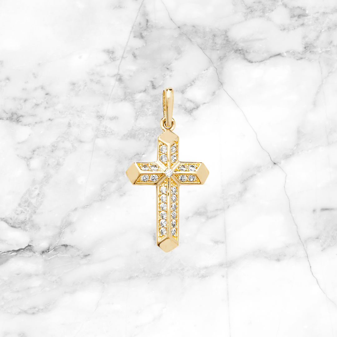 Diamond Cross Pendant