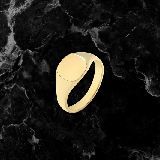 Cushion Signet Ring