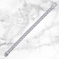 Double Row Diamond Cuban Bracelet (11.5mm)