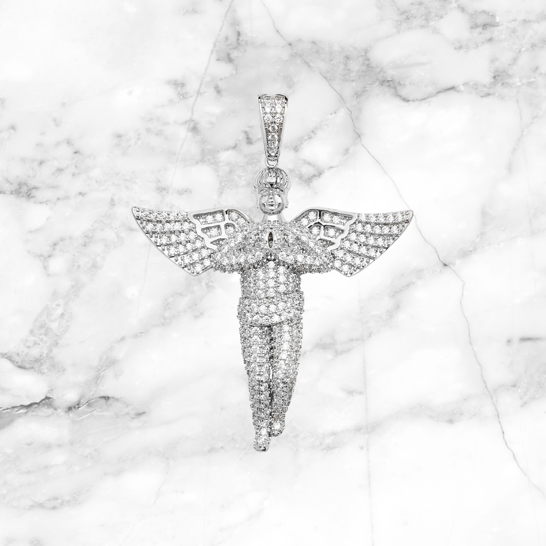 Diamond Angel Pendant