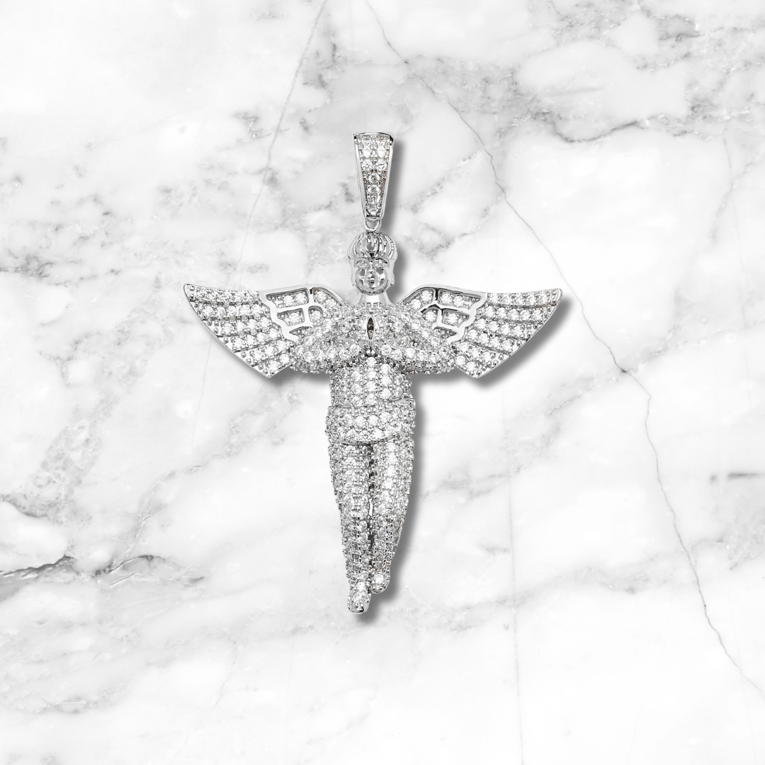 Diamond Angel Pendant