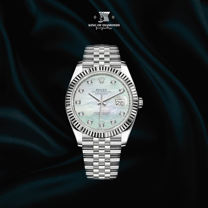 Rolex DateJust 41 MOP Edition – King of Diamonds Fine Jewellery