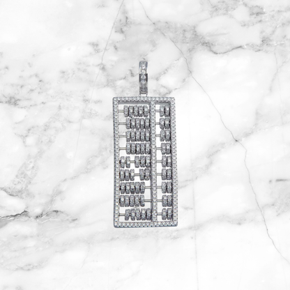 Diamond Abacus Pendant