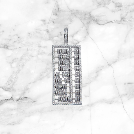 Diamond Abacus Pendant