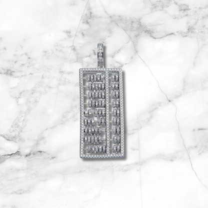 Diamond Abacus Pendant