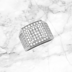 Square CZ Ring
