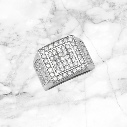 Square Diamond Ring