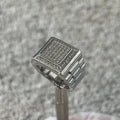 Diamond Square Watch Ring