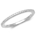 Half Eternity Ring 0.12ct (WG)